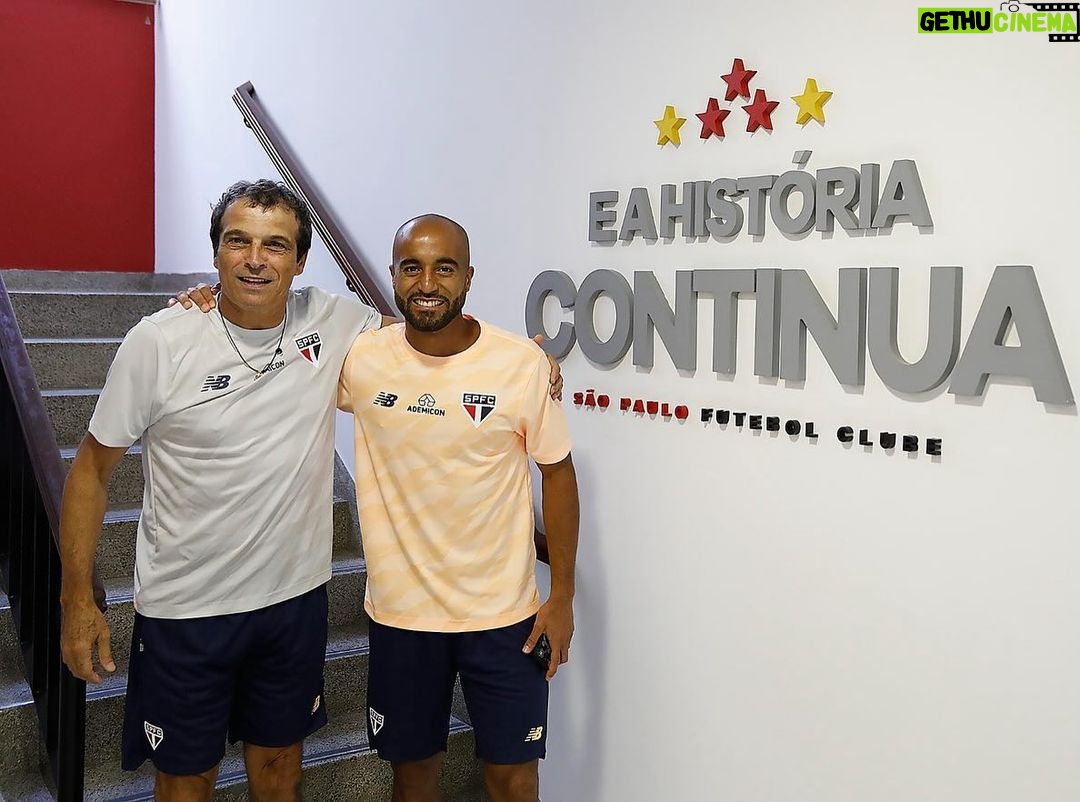 Lucas Moura Instagram - E a resenha continua 🤣. Miltão, você é lenda! E vamos juntos pra mais um ciclo. 💪🏽🇾🇪 #MiltonCruz