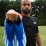 Lucas Moura Instagram - Você disse velocidade? ⚡ Acelerando os trabalhos com a nova X Crazyfast edição Marine Rush. 🌊 #adidasFootball
