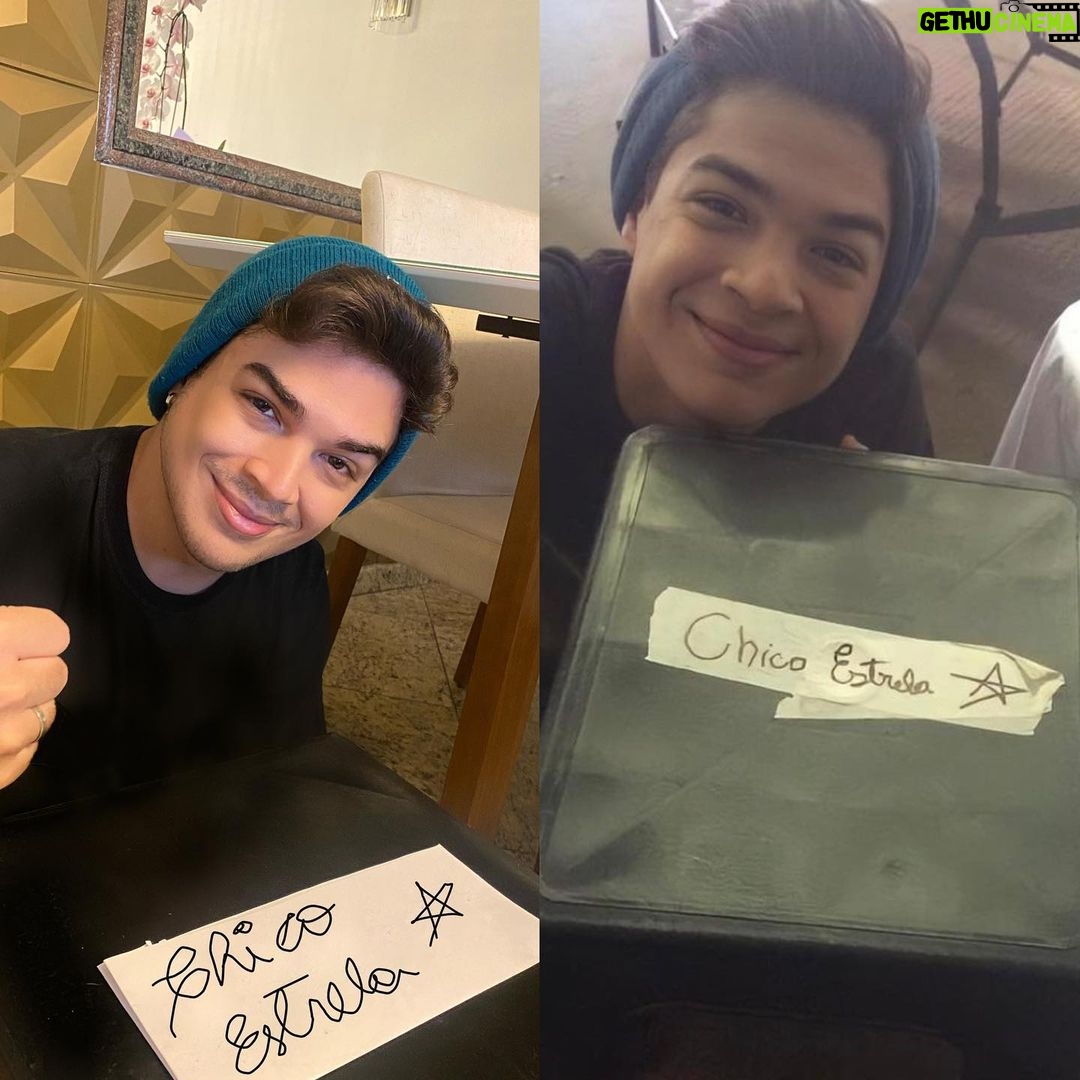 Lucas Santos Instagram - essa história eu ainda não contei, eterno Chico Estrela 😂 Quem tem curiosidade para saber sobre esse apelido? 😂🌟