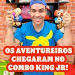 Luccas Neto Instagram - Papais e mamães, o momento tão aguardado chegou! Os brinquedos dos aventureiros já estão disponíveis no combo do King Jr! E podem ser encontrados no BK mais próximo de você! #publi @burgerkingbr