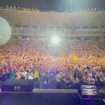 Luciano Pereyra Instagram - 1- Que suerte tengo yo de poder cantarles 🙌🏽🙌🏽 2- Gracias Dios por la bendición 🌧️🙏🏽💫 #Cordoba TE AMO ❤️ Estadio Mario A. Kempes, Cordoba, Argentina