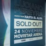 Luciano Pereyra Instagram - Como no enamorarme de ti #Chile ❤️🇨🇱 Gracias por tanto amor!!!! 🫶🏼🫶🏼🫶🏼 Movistar Arena