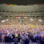 Luciano Pereyra Instagram - 1- Que suerte tengo yo de poder cantarles 🙌🏽🙌🏽 2- Gracias Dios por la bendición 🌧️🙏🏽💫 #Cordoba TE AMO ❤️ Estadio Mario A. Kempes, Cordoba, Argentina