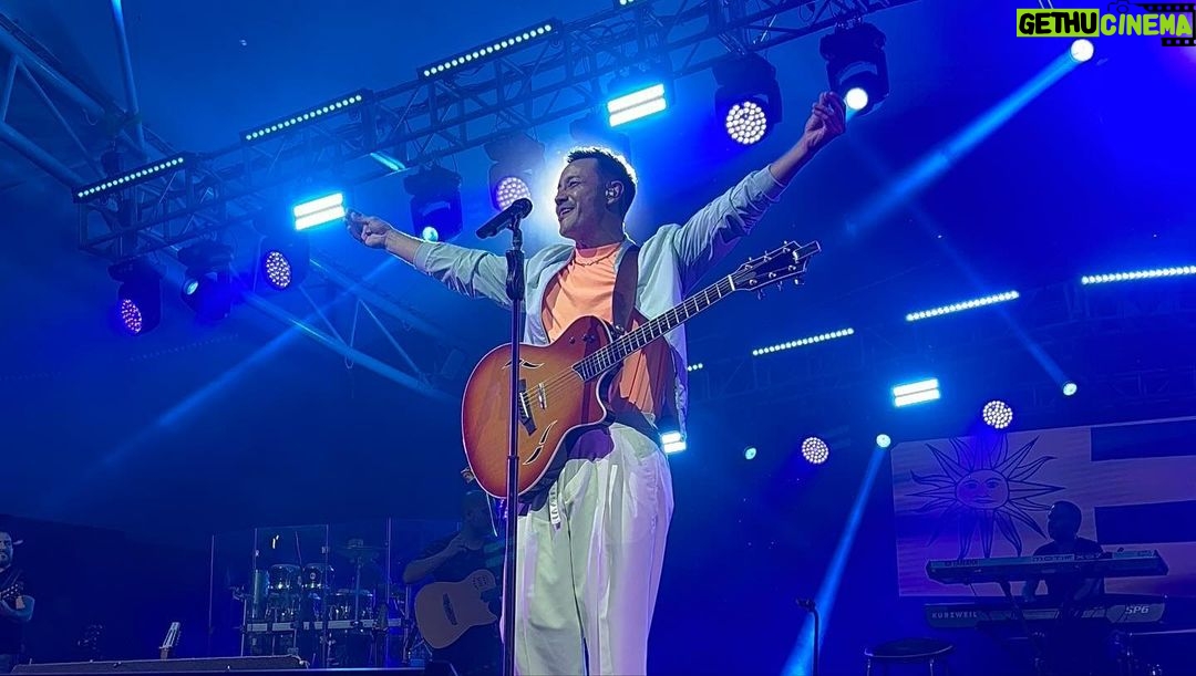 Luciano Pereyra Instagram - Soy muy feliz en la #PatriaGaucha y así nos cantamos #HastaElAlma ❤️❤️🇺🇾🇺🇾 Tacuarembo, Uruguay