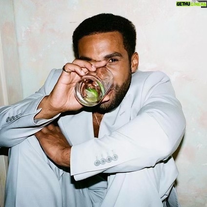 Lucien Laviscount Instagram - “If Ya Happy And You Know It Raise 🥃…”