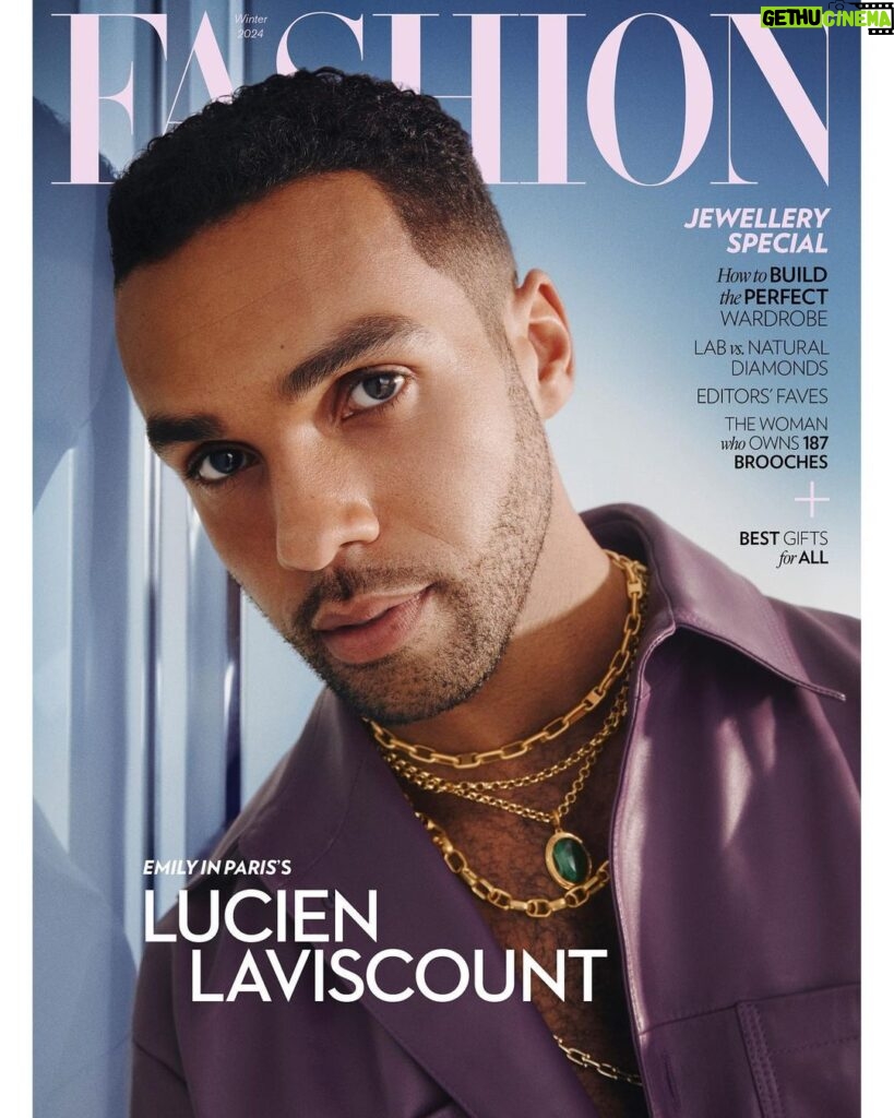 Lucien Laviscount Instagram - Lucien Laviscount currently holds the coveted title of “the Internet’s Boyfriend.” After the actor joined season two of Netflix’s ‘Emily in Paris,’ the world fell in love with his character Alfie — and by extension, him. But behind his certified heartthrob status and giant smile, @its_lucien is a playful puck who experiments with fashion, radiates positivity and loves to talk about his feelings. Swoon. ✨ Read the full cover story at the link in bio. FASHION’s Winter 2024 issue is available on Apple News+ on November 13th and on newsstands on November 20th. Photography by @leeorwild Creative Direction @georgeantono1 Styling by @danyulbrown Hair by #QuanPierce for @dionperonneau Grooming/Makeup by @ber_amos for @theonly.agency @bobbibrown Art Direction @daniellesuzanne_ Words by @annikalautens Digital technician @mariatroncosogibbs Lighting assistants @tripdephill @projectpatricio Fashion assistant @vandalen Set design @itsisaacaaron Set design assistant @mortibean #LucienLaviscount is wearing @fendi, @deandavidson, @tiffanyandco #FASHIONCanada #UnapologeticallyOurselves