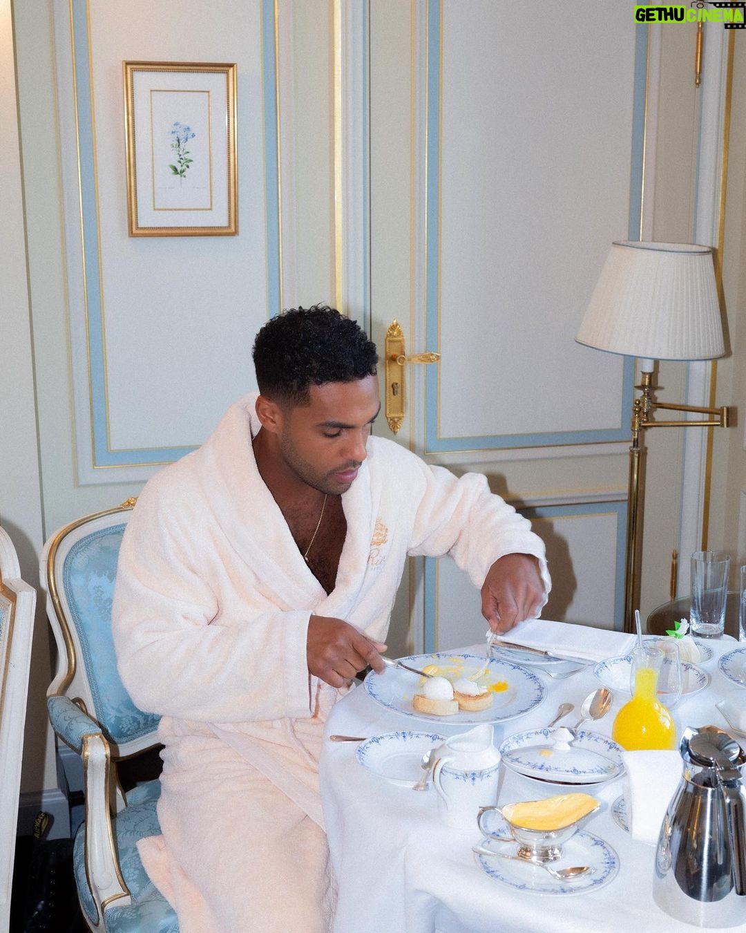 Lucien Laviscount Instagram - Break My Eggs…Not My 🖤 Ritz Paris