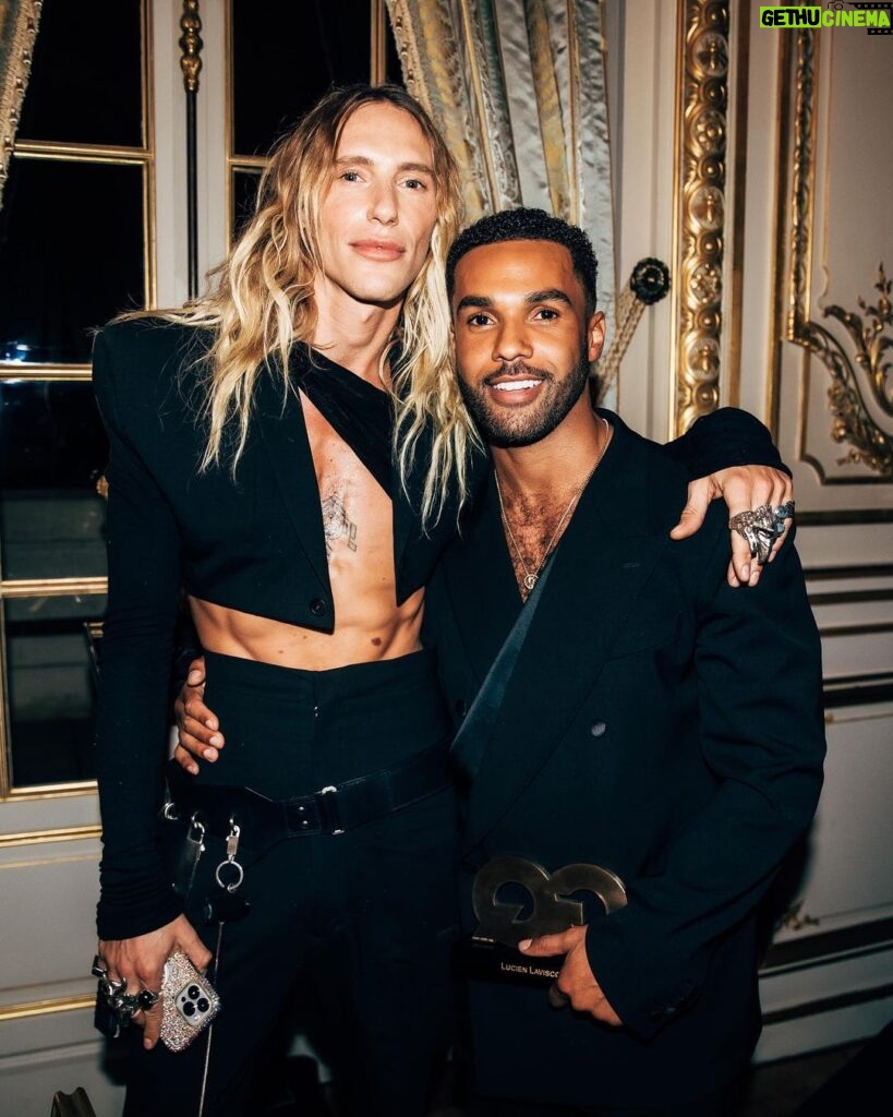 Lucien Laviscount Instagram - GQ MEN OF YHE YEAR Merci beaucoup @pam_boy & your team for such a spectacular evening. A privilege & an honour to be amongst such an incredible league of talent 🏆 Shangri-La Paris