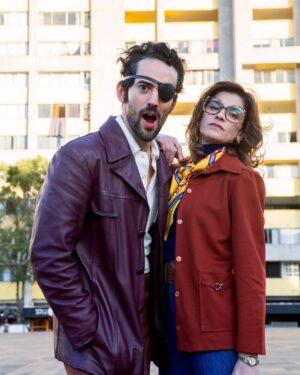 Luis Gerardo Méndez Instagram - Amaneció extrañando los 70’s, los parches, a su hermanita @ireneazuela y los fotones de @cam.jurado.
#Belascoarán.
Si no la han visto, dénle amor en @netflix.