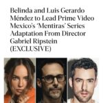 Luis Gerardo Méndez Instagram - Se viene #MentirasLaSerie! Cuando mi socio @geragatica y yo fundamos nuestra productora @cinevaquero, hicimos el compromiso de crear proyectos innovadores, arriesgados y emocionantes. Me formé como actor en el teatro y en los musicales y siempre quise encontrar la manera de rendirles tributo en la pantalla. Hace 5 años me di cuenta que la respuesta siempre estuvo frente a mí con el extraordinario trabajo que José Manuel Lopez Velarde había hecho en #MENTIRAS. Tuvimos la certeza de que en México estábamos listos para llevar un musical de este tamaño a la televisión. Hoy por fin, cobijados por nuestro equipo en @primevideomx, MENTIRAS es una realidad y hacerlo de la mano de todos estos cómplices me hace sonreír. No puedo esperar a que vean la magia que están haciendo @belindapop, @dibovioh, @reginablandon y mi queridísima @soymtrevino. 👊🏻🎤