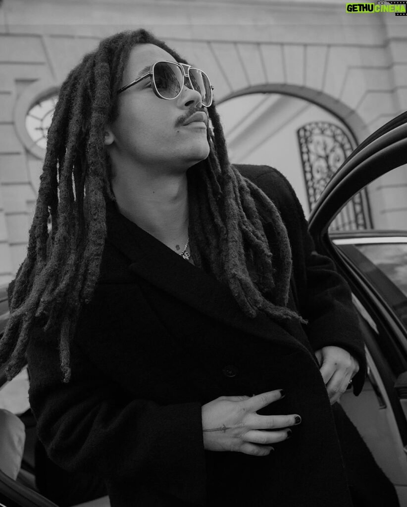 Luka Sabbat Instagram - Happy to work with my pops in collaboration with the @ditaeyewear family. Photographer: @boscoalfredo Producer: @wazdope Paris, France