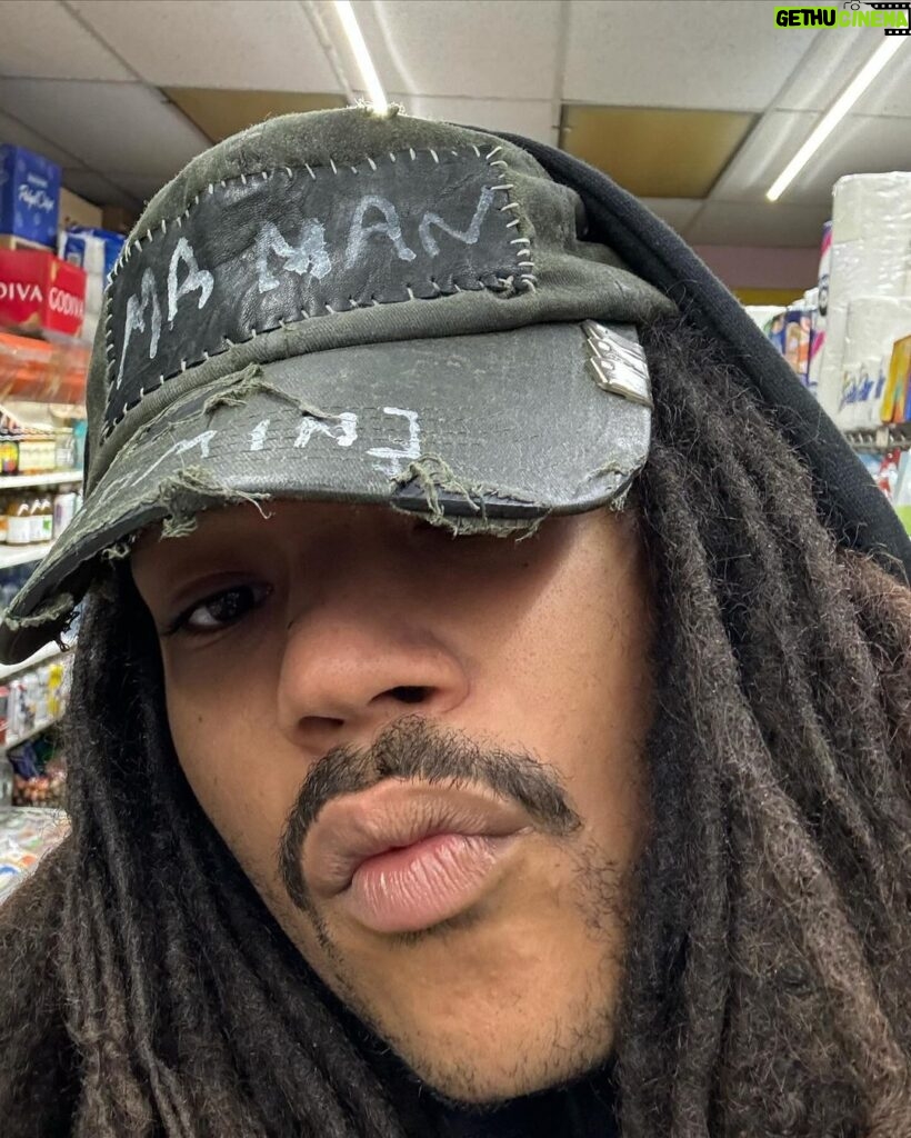 Luka Sabbat Instagram - Shit was gettin too digital, I had to go analog New marking hat dropped too, link in bio 😛(First of three) New York, New York