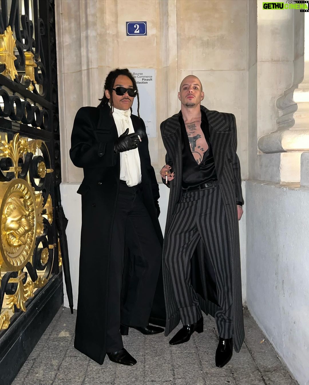 Luka Sabbat Instagram - I’m besties w Dracula btw @ysl Paris, France