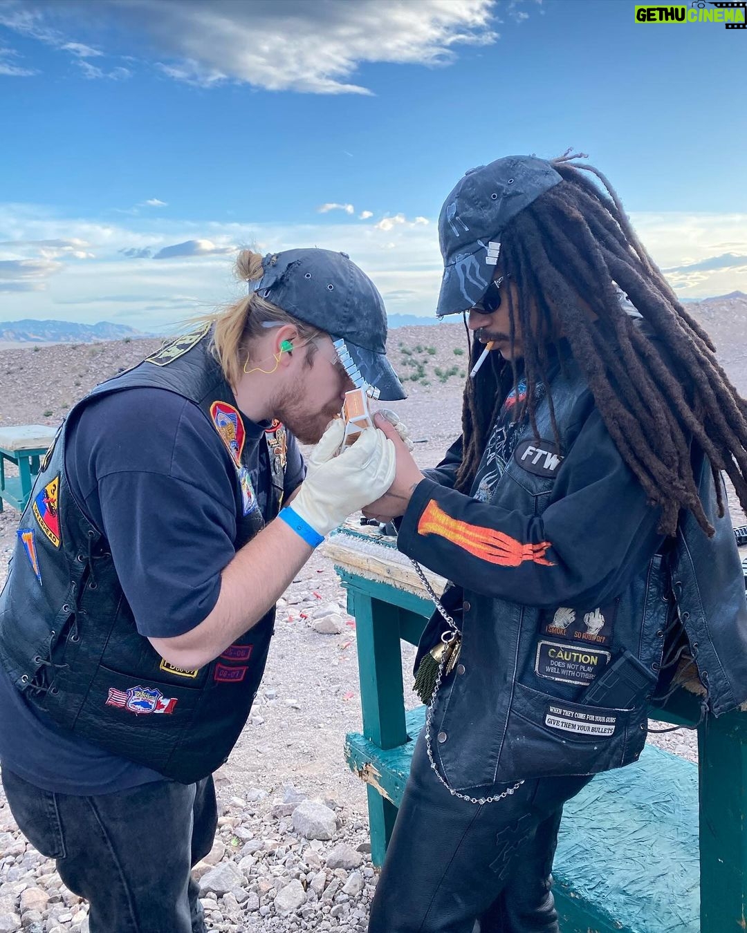 Luka Sabbat Instagram - Working hard, hardly working… more shit coming soon @markingdistance @marking.distance Boulder City, Nevada