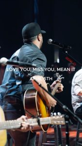Luke Bryan Instagram - Can’t wait for y’all to hear this one live. “Love You, Miss You, Mean It” out 4/5. Pre-save now. Link in bio.