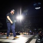Luke Combs Instagram - World Tour Stop No. 2: Luke[as] Oil Stadium 📸: @davidbergman #lukecombs Lucas Oil Stadium