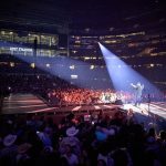 Luke Combs Instagram - Don’t mess with Texas T-shirt… Arlington, TX - thank you for helping us kickoff the World Tour! What a night!! 📸: @davidbergman #lukecombs AT&T Stadium