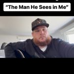 Luke Combs Instagram - I hope he never finds out that I didn’t hang the moon… New tune called “The Man He Sees in Me” that I wrote with my buddy @imjoshphillips. Hope y’all like it!