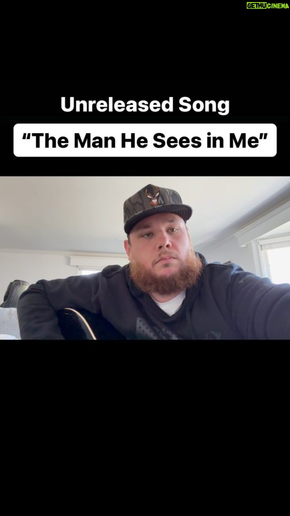 Luke Combs Instagram - I hope he never finds out that I didn’t hang the moon… New tune called “The Man He Sees in Me” that I wrote with my buddy @imjoshphillips. Hope y’all like it!