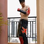 Luke Ishikawa Plowden Instagram - Jin Kazama 風間 仁 👊🏽 #halloween #tekken