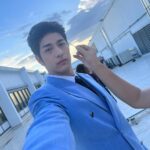 Luke Ishikawa Plowden Instagram - Blue skies and a Q-tip