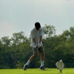 Luke Ishikawa Plowden Instagram - พาพ่อแม่ไปออกรอบ ⛳️ Enjoy kub 🤣☺️ Alpine Golf and Sports Club