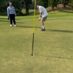 Luke Ishikawa Plowden Instagram - พาพ่อแม่ไปออกรอบ ⛳️ Enjoy kub 🤣☺️ Alpine Golf and Sports Club