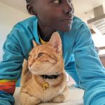 Lupita Nyong’o Instagram – Neighborhood watch, reporting for duty. 👀🙋🏿‍♀️🐱#Caturday