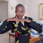 Lupita Nyong'o Instagram - Paris Looks 🌻➡️💜➡️🕊️ Purple was my favorite color when I was a kid, so wearing it head-to-toe transported me to those precious times when all we had to do was play every day and go to bed on time! Left Paris feeling inspired to keep finding playfulness in fashion. C’est la vie! 💫🎉 Credits: @debeersofficial, @chanelofficial, @miumiu Glam: @nickbarose, @micaela, @hanaegoumri