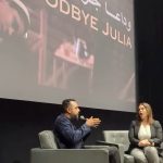 Lupita Nyong'o Instagram - Friday night, I had the pleasure of presenting “Goodbye Julia” alongside @mohamed_kordofani, to the audience at @creativeartistsagency. This is such a fantastic film and I feel truly honored to be a part of its journey across the world ❤️