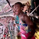 Lupita Nyong’o Instagram – Best time discovering my Eras era with my sister Fiona, @mssarahcatharinepaulson and her sister Rachel 💖💖💖💖! Earrings bejeweled by @debeersofficial and friendship bracelets by me… and some of you!! Thanks to all the Swifties for your suggestions — trading bracelets was super sweet 🍬