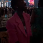Lupita Nyong’o Instagram – Best time discovering my Eras era with my sister Fiona, @mssarahcatharinepaulson and her sister Rachel 💖💖💖💖! Earrings bejeweled by @debeersofficial and friendship bracelets by me… and some of you!! Thanks to all the Swifties for your suggestions — trading bracelets was super sweet 🍬