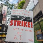 Lupita Nyong'o Instagram - We didn’t want to strike, but now is the time to take ACTION. Inspired, fired up and united on the picket line with my fellow actors and writers this week. I know we stand on the right side of history for a more fair, secure and dignified livelihood for the many. #SAGAFTRAStrong #WGAStrong