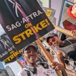 Lupita Nyong’o Instagram – We didn’t want to strike, but now is the time to take ACTION. Inspired, fired up and united on the picket line with my fellow actors and writers this week. I know we stand on the right side of history for a more fair, secure and dignified livelihood for the many. #SAGAFTRAStrong #WGAStrong