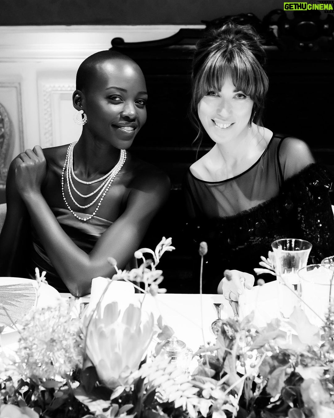 Lupita Nyong'o Instagram - A wonderful evening with @debeersofficial celebrating the launch of the Metamorphosis by #DeBeers collection in Paris. ✨ #ad Paris, France