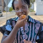 Lupita Nyong'o Instagram - Rissois is delicious. Have you ever tried it? 🇲🇿 #Maputo #Mozambique #LoveAfrica