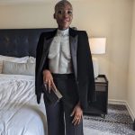Lupita Nyong'o Instagram - A SHAMELESS OUT-OF-BODY EXPERIENCE | Tony Awards 2023 Honored, humbled, strengthened and energized to don this breastplate created by @mishajapanwala, which she cast and molded of my body. Misha Japanwala is a Pakistani artist and fashion designer, whose work is rooted in the rejection and deconstruction of external shame attached to one’s body. In her artistic process, she creates a realistic and true record of a person’s body as an act of resistance and celebration, and an insistence on being allowed to exist freely in our bodies. She writes, “The word ‘beghairat’ (translation: shameless) has become an anchor in my practice; thousands of people have used it to describe me and the work I create, in an effort to insult and shame me into silence. In reclaiming the word and understanding that the rejection of others’ narrow definitions of shame is one of the most powerful tools for liberation, I’ve come to deeply appreciate and respect what living a life of shamelessness truly means. My craft pertains to documenting our existence in the most truthful way I possibly can — I change nothing about the body and how it looks.I think that act of surrendering and allowing our bodies to simply be, is such a beautiful and powerful thing.” Misha, thank you for this special opportunity to BE EXACTLY HERE, IN THIS BODY NOW. Follow her (@MishaJapanwala ) to learn more. Her extraordinary work, Beghairati Ki Nishaani: Traces of Shamelessness, is on view now at @hannahtraoregallery in New York City until July 30th. @mishajapanwala @debeersofficial @_thebellarosacollection @micaela @nickbarose @sonyameesh @hennabysabeen @mrbarberj