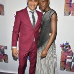 Lupita Nyong'o Instagram - One of the sweetest joys in life is watching your dear friends blossom, so let me take a moment to give it up for my heart blood, Saheem Ali (@saheemscene)🌻🌻🌻 In his directorial debut on Broadway this year, Saheem scored a Tony nomination for Best Direction of a Play for the tour-de-force, laugh-out-loud @fathambway. When I was 14 years old, Saheem and I met onstage in Kenya – he was Mercutio, I was Juliet. We didn't become friends until 15 years later when we met in NY, both out of college and trying to figure out life as immigrants. We met up at a reading of a new play, and on our walk to get some tea (like true Kenyans), he opened up to me in an unprecedented way, and I followed suit. Our friendship grew steadily from that point. We've sprouted creatively, navigated life’s thorns, and branched out together in a way that has made my life better and brighter over the last decades. So today, join me in stopping to smell the roses in honor of Saheem and all the friends who help us belong, make us belly laugh, and inspire us to invest in ourselves and our dreams. 💗🌼 I love you, Saheem! Can’t wait to celebrate you tomorrow night at the #TonyAwards. 🌟