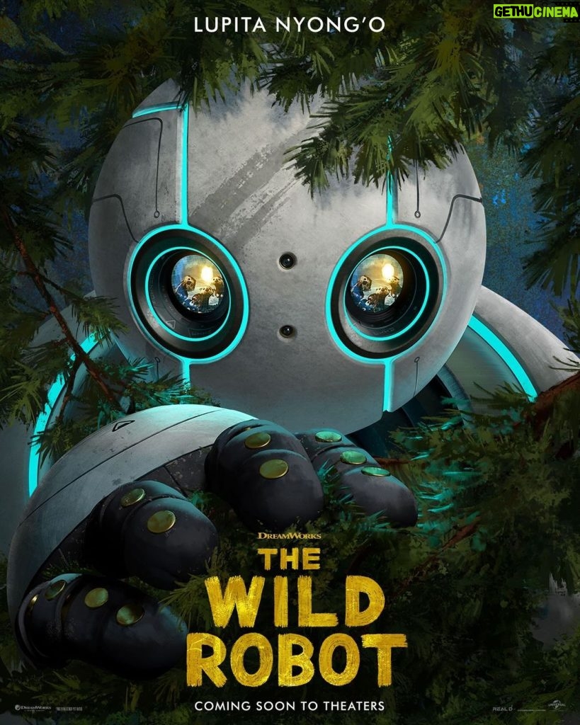 Lupita Nyong'o Instagram - Discover your true nature. Experience #TheWildRobotMovie coming soon to theaters!