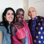 Lupita Nyong’o Instagram – THE STORY OF MY HEAD: 
I met @hennabysabeen last year at a wedding in Pakistan. She did the #HennaDesign for the bride and I was ASTOUNDED by the INTRICACY and BEAUTY of her work. There was something unique about the way she expressed herself in henna art. And I promised myself, “One day I will have a reason to work with Sabeen.”
:
1.5 years later, when I got the invitation to attend the opening night of my dear friend, Mira Nair’s @monsoonmusical, I was scrambling at the last minute to find something to wear. I borrowed a sari and jewelry from @mishajapanwala, the bride from Pakistan, but the look didn’t feel complete…
:
And then, in the middle of the night, an image SHOT into my mind of a henna design covering my bald head!!! I could do something special and different, to celebrate the culture using the canvas readily available to me! I was so excited by the idea that I could not go back to sleep. Misha connected me to Sabeen, and we were ON OUR WAY…
:
Sabeen had NEVER designed for a head before; I had never done such a thing before either. My only prompt to her was that I wanted a widow’s peak (homage to the bindhi, borla / maang tikka), the rest was ALL HER INNOVATION.  She suggested #jagua, a natural dye from the jagua fruit of South America that would be dark enough to give good contrast to my dark skin ☺️. 
:
We were both excited and terrified. What if it went wrong or looked funny??? Well, I thought, I can always wear a head wrap…. 
:
But Sabeen BROUGHT IT! We stopped now and again so that I could give her feedback because she was DETERMINED to leave me a happy client. And Sabeen was METICULOUS. She did not stop until it was perfect. When we looked at the finished head… we were both GRINNING!
:
It takes about 24 hours for the dye to really show up. And when it came in, in FULL CONTRAST the next day, I was simply MOVED. It was beautiful. It was bold and elegant; it had a point of view. We had not played it safe, and it had paid off. And I had found a new way to express myself without hair! 
:
So the moral of this story is: DARE YOURSELF TO SEEK OUT BEAUTY IN NEW WAYS. And, Sabeen, thank you for bestowing on me the beauty of your hand and history!