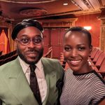 Lupita Nyong'o Instagram - I ATE UP @fathambway! And you will too. This one is for repeat viewing!!!! : So incredibly proud of my chosen blood @saheemscene on his FUN, FUNNY & FABULOUS Broadway directorial debut. : @jwijames the playwright gives us no choice but to show up and shake with laughter. : And the CAST is PRECIOUS American Airlines Theatre