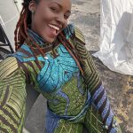 Lupita Nyong’o Instagram – Suited up for 2023! 💚💙 #BlackPanther #WakandaForever