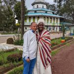 Lupita Nyong'o Instagram - Addis Ababa is a city rich with history and culture. As the capital of Africa’s only country NEVER to be colonized, there is an undeniable confidence to the energy of the place. Here are some of the wonderful people and places that left an impression on me: : Photo 2&3 - Shola is one of Addis’ larger open-air markets.  Lots of locally grown spices and grains can be found here. And, as I was walking through, I came across these guys playing foosball and I had to jump in - I lost miserably! : Photo 4 - Chef Yohanis Gebreyesus’ unique restaurant, Asabet features fish as part of every course of the meal - yes, including dessert! His contemporary take on traditional recipes combines his passions for both food and art. I was lucky enough to have him teach me how to make his Ethiopian-style ravioli! : Photo 5 - Dr. Solomon Getaneh is a historian and theologian. We visited Kiddus Raguel (pictured here), the oldest church in Addis Ababa, and he also taught me a lot about the ancient vegan traditions in Ethiopia. Fun fact: traditionally, Ethiopians eat vegan for 250 days of the year! : Photo 6 - Zertihun Guddisa is the manager of Selo Tella Bar. She was taught the craft of brewing the indigenous alcoholic beverage, tella, when she was 15, an art that is passed down by women in the family. Now she works at crafting commercial quantities of this Ethiopian beer, keeping the tradition alive and women employed. : Photo 7&8 - I met hip hop artist Kassmasse at Shifta Foods. Kassmasse is one of the most influential Ethiopian artists right now and it was great to chat with him over some delicious African Caribbean-inspired vegan food! : Photo 9 & 10 - Meskerem Assegued is the visionary behind Zoma Contemporary Art Centre, a living museum where she has grown indigenous plants for the people to experience the natural potential of Ethiopia. The Center celebrates ancient techniques in art, architecture and food production. I was lucky enough to visit it, and it took my breath away. These textured walls, for instance, are made of fermented mud and straw, and they can last hundreds of years. I highly recommend you check it out!