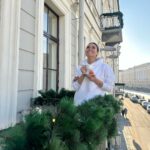 Lyaysan Utyasheva Instagram - Питер, в этот раз особенно красивый прием! Благодарю за эту атмосферу @grandhotelmoika22 ❤️ Grand Hotel Moika 22