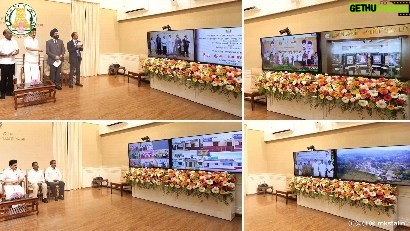 M. K. Stalin Instagram - 🏥 மருத்துவம் மற்றும் மக்கள் நல்வாழ்வுத் துறை: ♦ சென்னை இராஜீவ் காந்தி அரசு பொது மருத்துவமனை வளாகத்தில் காசநோய் மற்றும் நெஞ்சக மருத்துவம் மற்றும் தொற்றுநோய்ப் பிரிவுக் கட்டடம் ♦ இன்போசிஸ் நிறுவன அறக்கட்டளையின் சமூகப் பொறுப்பு நிதியிலிருந்து இராஜீவ் காந்தி அரசு பொது மருத்துவமனை மற்றும் அரசு கஸ்தூரிபா காந்தி தாய் சேய் நல மருத்துவமனை ஆகியவற்றில் நிறுவப்பட்டுள்ள மருத்துவ உபகரணங்கள் 🧾 வணிகவரி மற்றும் பதிவுத் துறை: ♦ ஈரோடு மற்றும் தூத்துக்குடியில் கட்டப்பட்டுள்ள ஒருங்கிணைந்த வணிகவரி அலுவலகக் கட்டடங்கள் ♦ கோபிச்செட்டிப்பாளையம், சத்தியமங்கலம், துறையூர், புதுக்கோட்டை ஆகிய இடங்களில் கட்டப்பட்டுள்ள வணிகவரி அலுவலகக் கட்டடங்கள் ♦ அரகண்டநல்லூர் மற்றும் சத்திரப்பட்டி ஆகிய இடங்களில் கட்டப்பட்டுள்ள சார்பதிவாளர் அலுவலகக் கட்டடங்கள் 🏢 ஊரக வளர்ச்சி மற்றும் ஊராட்சித் துறை: ♦ குழந்தை நேயப் பள்ளி உட்கட்டமைப்பு மேம்பாட்டுத் திட்டத்தின்கீழ் 1374 புதிய வகுப்பறைக் கட்டடங்கள் மற்றும் 270 கட்டடங்கள் ♦ நாமக்கல் மாவட்டம், போதமலையில் அமைந்துள்ள கீழூர் ஊராட்சியில் சாலைகள் அமைக்கும் பணிக்கு அடிக்கல் 👩🏫 பள்ளிக்கல்வித் துறை: ♦ செங்கல்பட்டு, கடலூர், நாகப்பட்டினம், நீலகிரி, பெரம்பலூர், சேலம், தேனி மற்றும் திருநெல்வேலி மாவட்டங்களில் உள்ள அரசு உயர்நிலை மற்றும் மேல்நிலைப் பள்ளிகளில் பள்ளிக் கட்டடங்கள் மற்றும் நூலகக் கட்டடங்கள் ♦ பொது நூலக இயக்ககத்தின்கீழ் செந்தமிழ்ச் சிற்பிகள் அரங்கம், முசிறி கிளை நூலகக் கட்டடம், முனைவர் எஸ்.ஆர்.அரங்கநாதன் நினைவு நூலகக் கட்டடம், செந்நாப்புலவர் கார்மேகனார் நூலகக் கட்டடம் @ma_subramanian @pmoorthy21 @i.periyasamy @anbil_mahesh