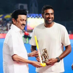 M. K. Stalin Instagram - Breaking Records & Crafting Dreams, that's Chennai's own boy, @rashwin99!

With every turn, he weaves a tale of determination and skill, marking a truly SPINtacular milestone!

Hats off to Ashwin's magical spin, masterfully securing his 500th Test wicket in the annals of cricket history.

Here's to more wickets and wins for our very own legend!

#Ashwin500 #INDvENG