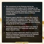 M. K. Stalin Instagram - Urging Hon'ble PM Thiru. @narendramodi to address the urgent issue of Tamil fishermen's apprehension by Sri Lankan authorities. Recent weeks saw 88 fishermen & 12 boats seized. The nationalisation of seized boats by Sri Lankan Government exacerbates their plight. We need diplomatic efforts for their safety & the return of detained fishermen by Sri Lanka, Pakistan, & Kuwait. Immediate action is vital. #TamilFishermen