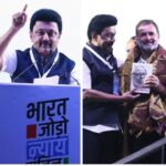 M. K. Stalin Instagram - My dear brother @rahulgandhi has completed the #BharatJodoYatra and #BharatJodoNyayYatra, traversing the length and breadth of #INDIA to unite us all. With a heart filled with compassion and a vision for justice, he stands as a guiding light, countering divisive forces with the strength of unity and inclusivity. Let's support & #Vote4INDIA 🇮🇳! @bharatjodo @incindia