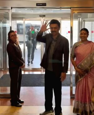 M. K. Stalin Instagram - Heading back to Tamil Nadu, I extend my heartfelt thanks to @eoimadrid for their coordination, Spain, its wonderful people, and our Tamil community for a treasure trove of memories!

#Madrid