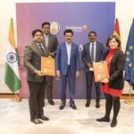 M. K. Stalin Instagram - Wrapped up exhilarating talks with top executives from Spain's industrial giants – #Gestamp, #Talgo, and #Edibon. Convinced them of the boundless opportunities in Tamil Nadu, India's manufacturing powerhouse. Thrilled to seal the deal with Edibon, securing a massive investment of Rs. 540 crores! Also had a fruitful discussion with #Mabtree, a company engaged in R&D in immunotherapies. A fitting finale to the successful visit to Spain. With such fruitful results, I will be departing from Spain tomorrow and longing to see you all after quite a few days, which feel like eternity to me. Similarly, I am grateful to the Tamil community in Spain for the warm welcome and hospitality they have shown me.